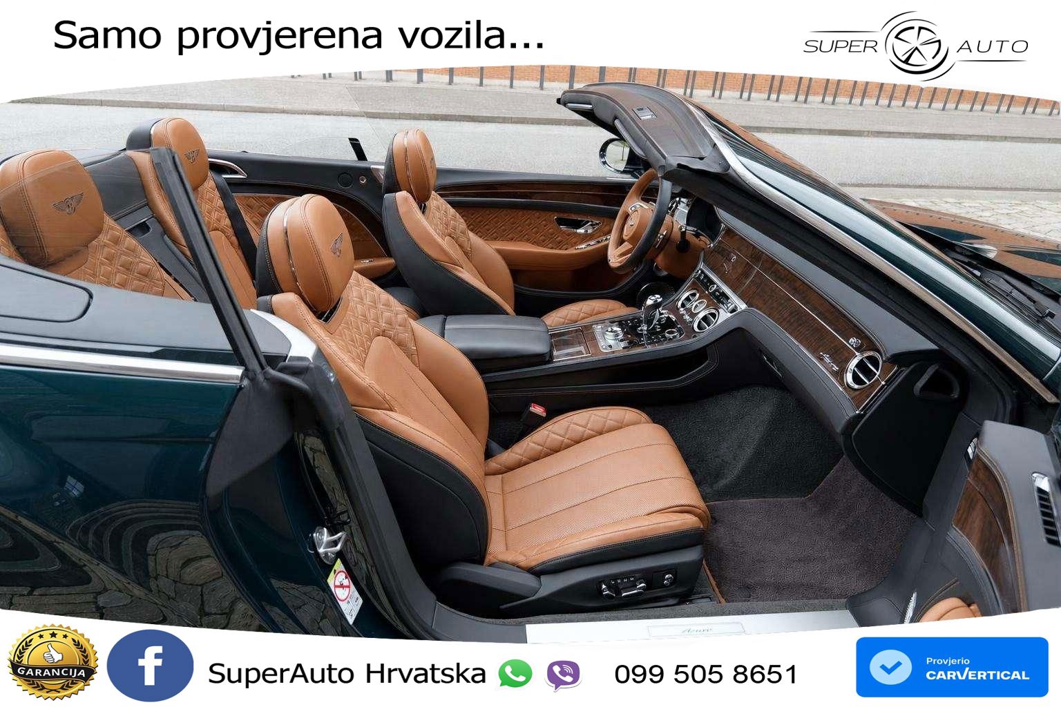 Bentley Continental GTC III 4.0 V8 (550 KS) AWD DCT LED+GR SJED+ACC