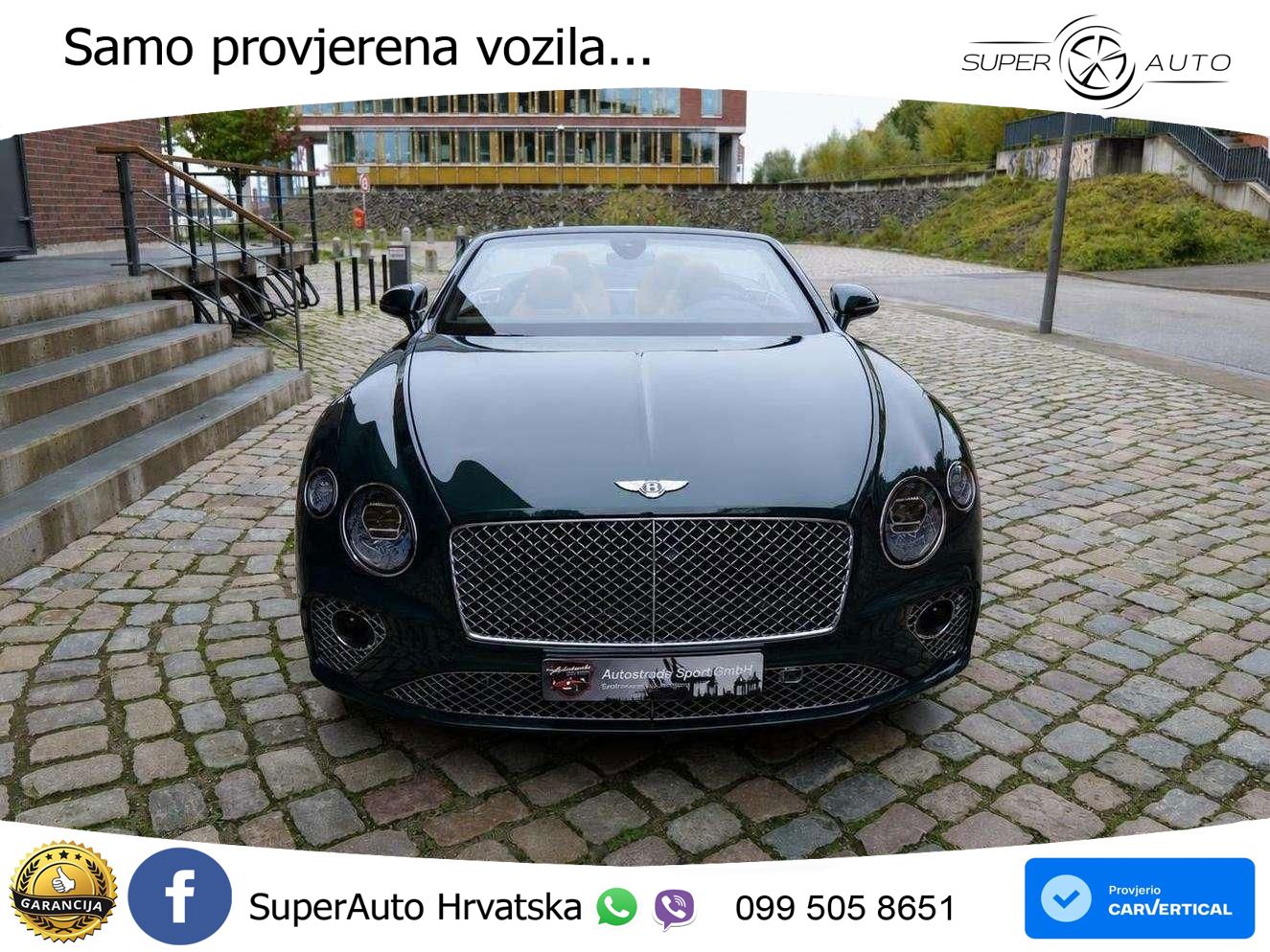Bentley Continental GTC III 4.0 V8 (550 KS) AWD DCT LED+GR SJED+ACC