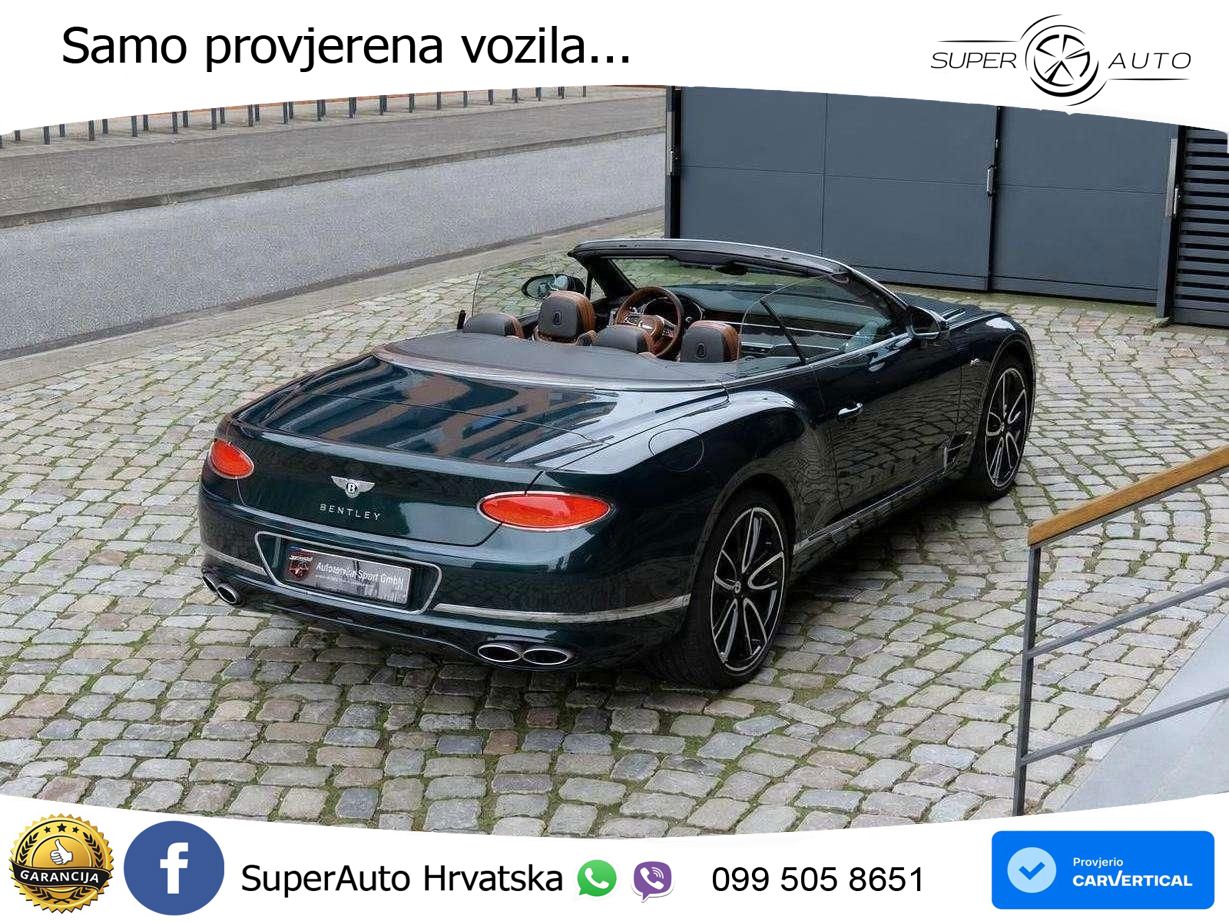 Bentley Continental GTC III 4.0 V8 (550 KS) AWD DCT LED+GR SJED+ACC