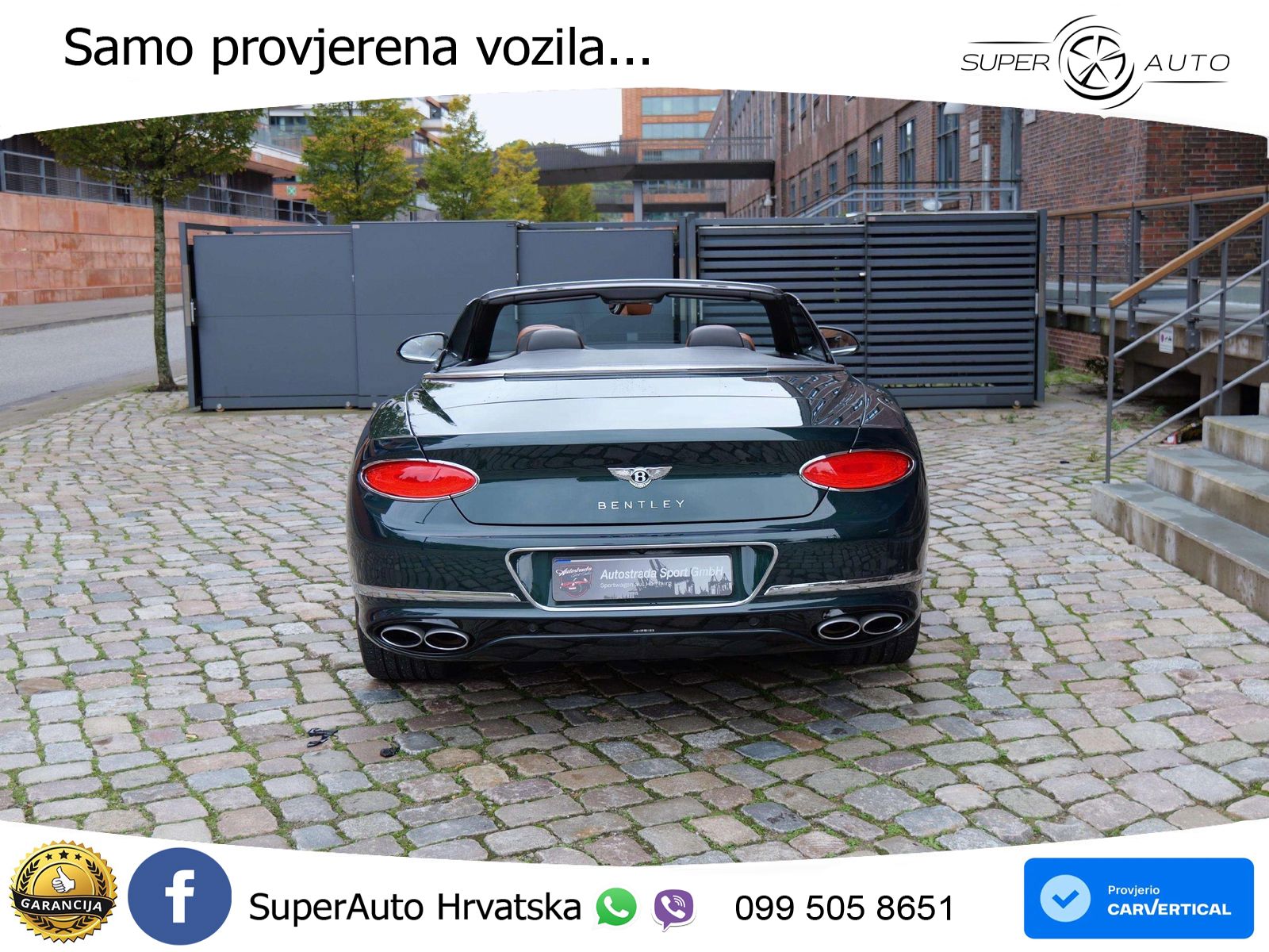 Bentley Continental GTC III 4.0 V8 (550 KS) AWD DCT LED+GR SJED+ACC