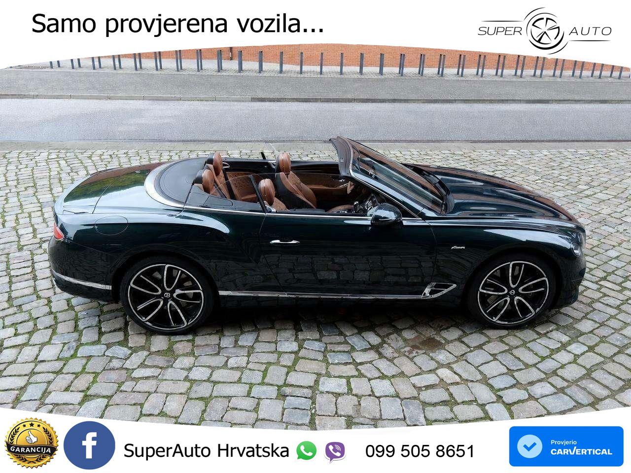 Bentley Continental GTC III 4.0 V8 (550 KS) AWD DCT LED+GR SJED+ACC