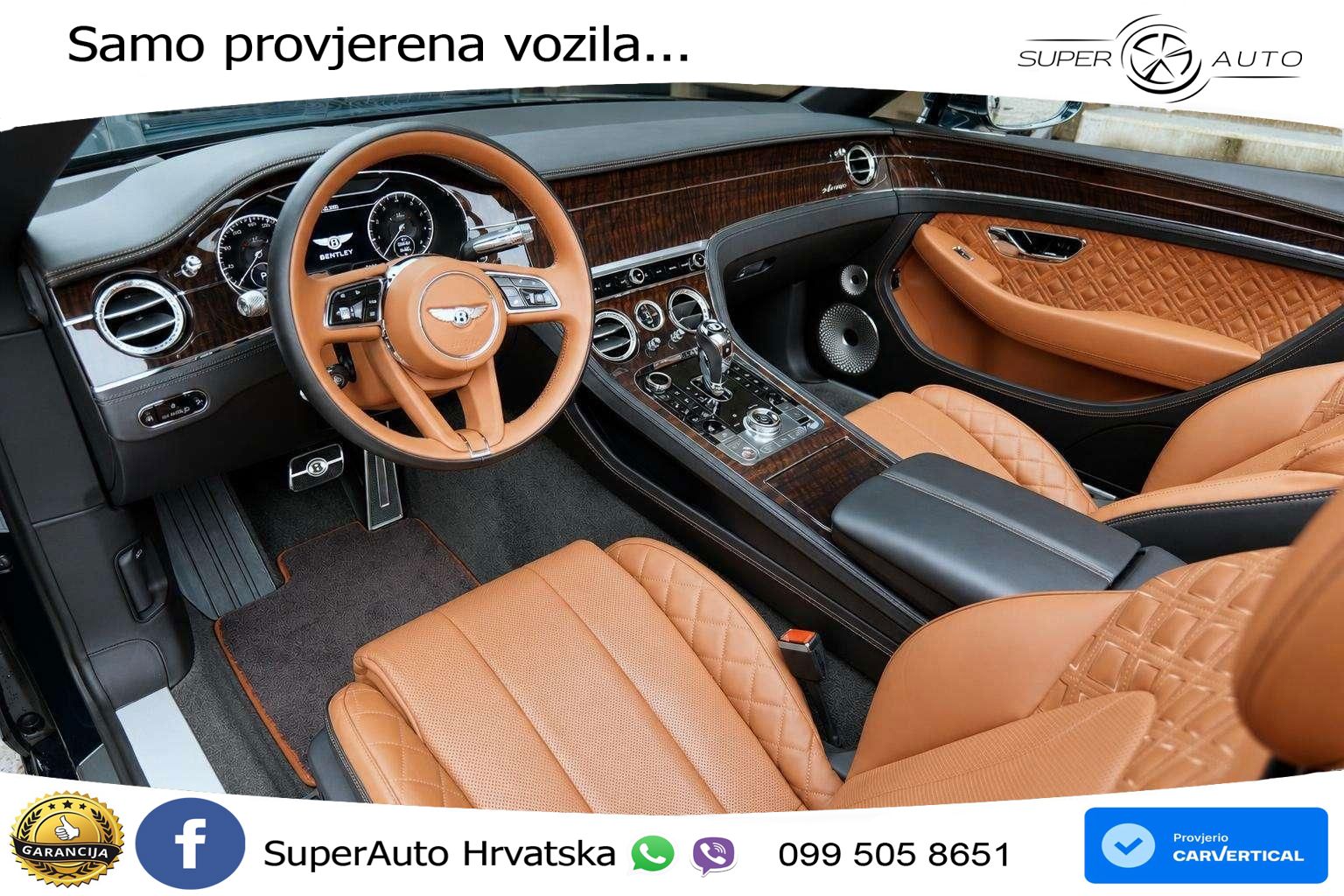 Bentley Continental GTC III 4.0 V8 (550 KS) AWD DCT LED+GR SJED+ACC