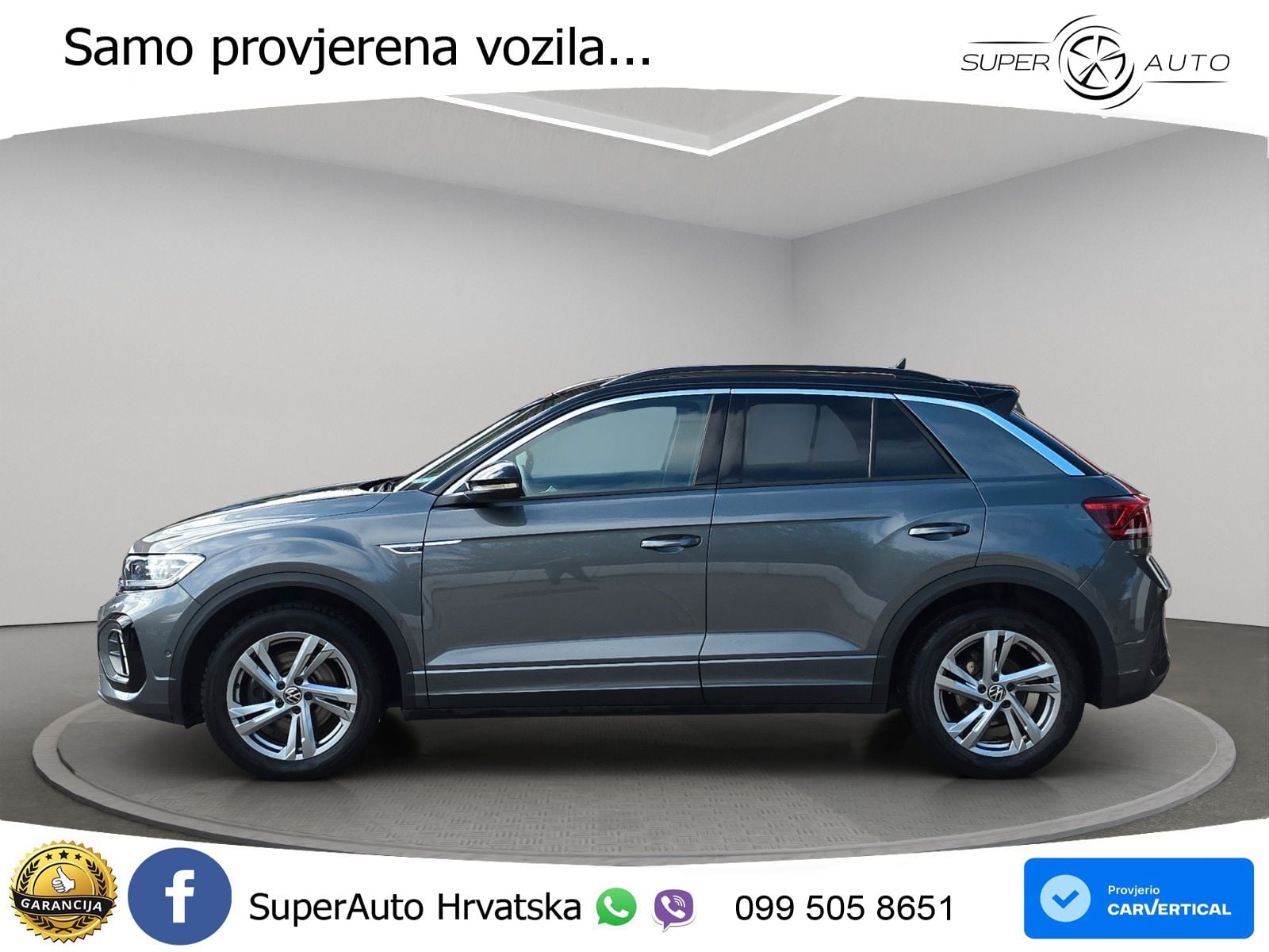 Volkswagen T-Roc 2.0 TDI (150 KS) DSG R-Line LED+GR SJED+ACC