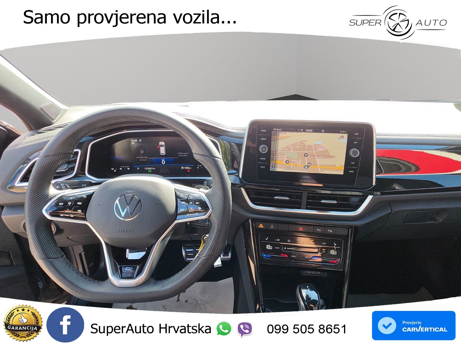Volkswagen T-Roc 2.0 TDI (150 KS) DSG R-Line LED+GR SJED+ACC