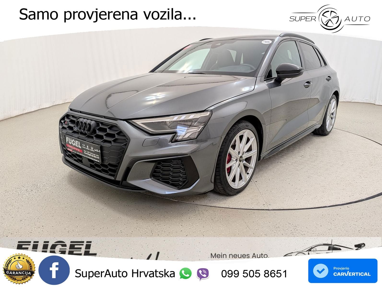 Audi S3 2.0 TFSI (310 KS) quattro S tronic LED+GR SJED+ACC