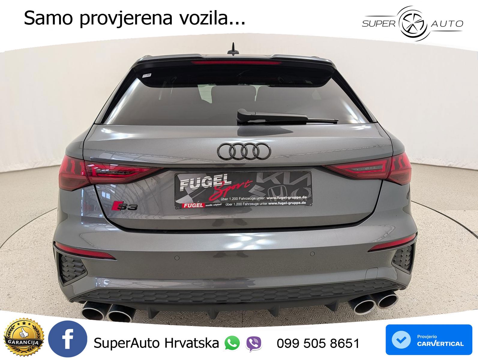 Audi S3 2.0 TFSI (310 KS) quattro S tronic LED+GR SJED+ACC
