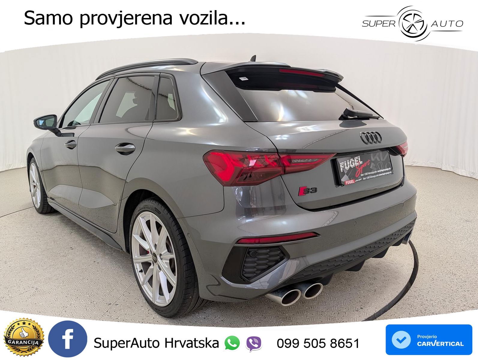 Audi S3 2.0 TFSI (310 KS) quattro S tronic LED+GR SJED+ACC