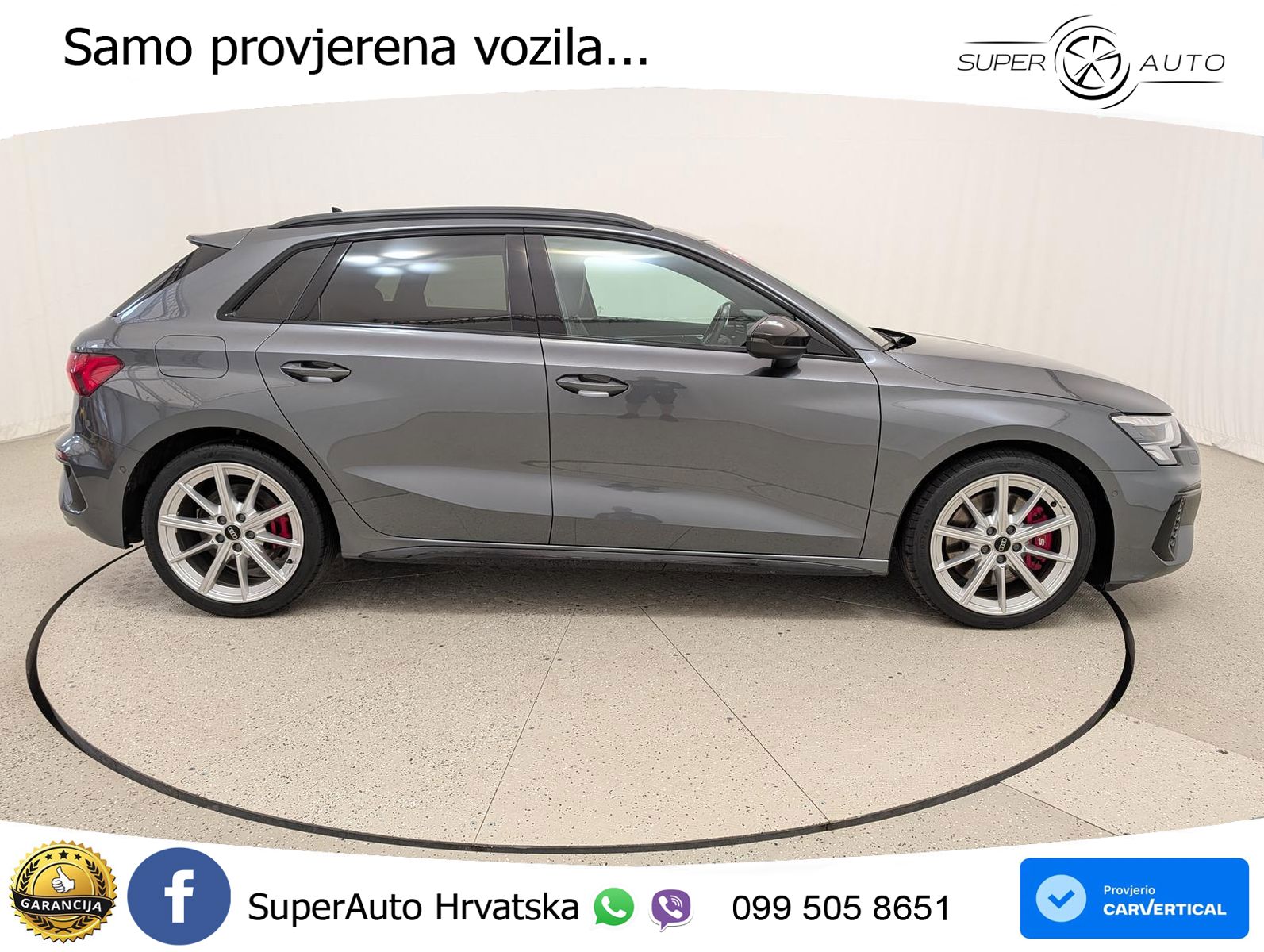Audi S3 2.0 TFSI (310 KS) quattro S tronic LED+GR SJED+ACC