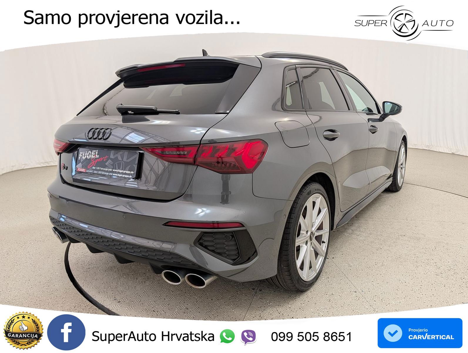 Audi S3 2.0 TFSI (310 KS) quattro S tronic LED+GR SJED+ACC