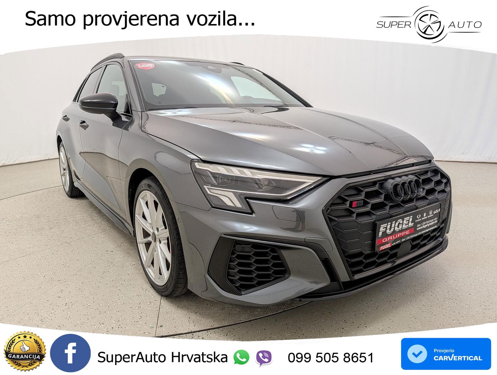 Audi S3 2.0 TFSI (310 KS) quattro S tronic LED+GR SJED+ACC