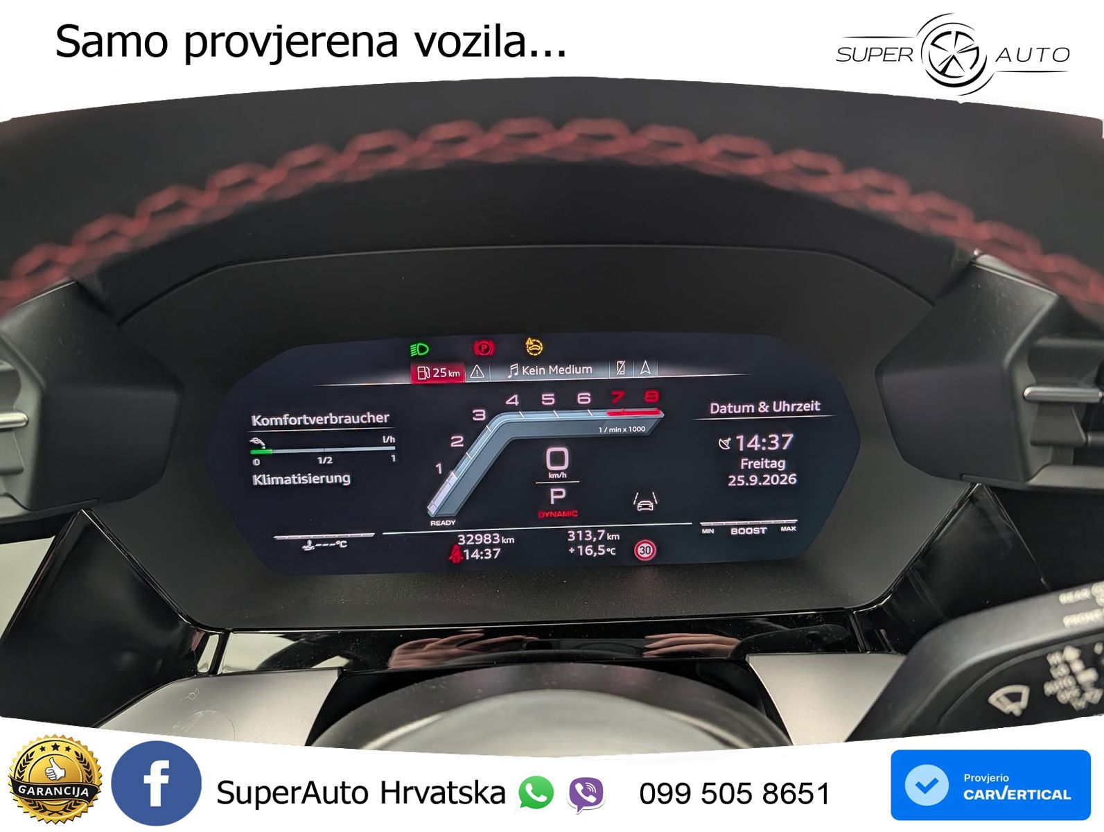Audi S3 2.0 TFSI (310 KS) quattro S tronic LED+GR SJED+ACC