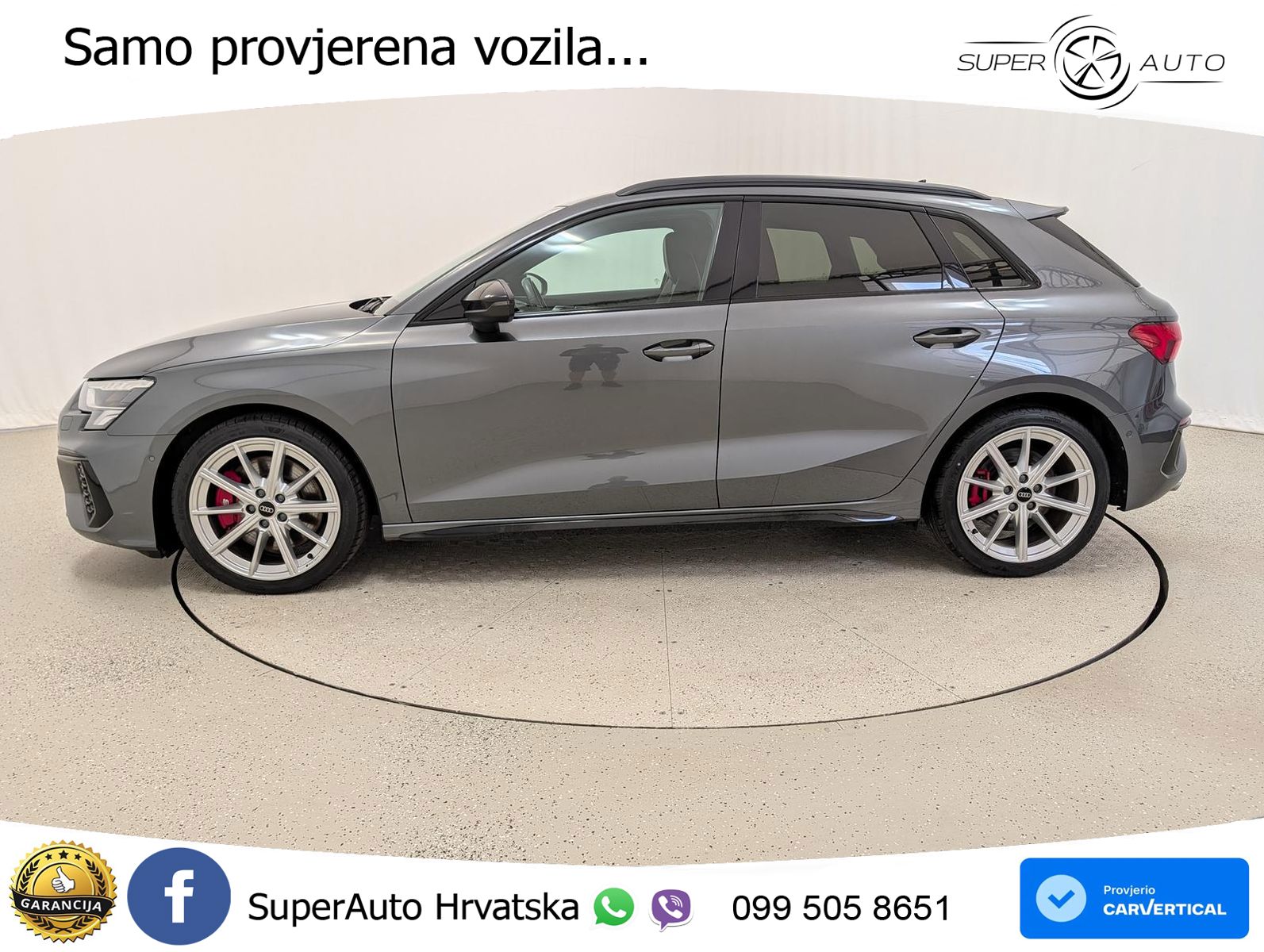 Audi S3 2.0 TFSI (310 KS) quattro S tronic LED+GR SJED+ACC