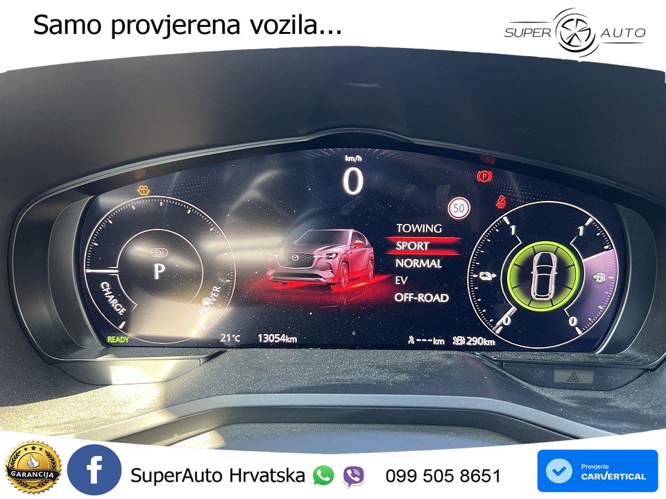 Mazda CX-60 2.5 e-Skyactiv (328 KS) AWD Automatic MATRIX+GR SJED+KAM