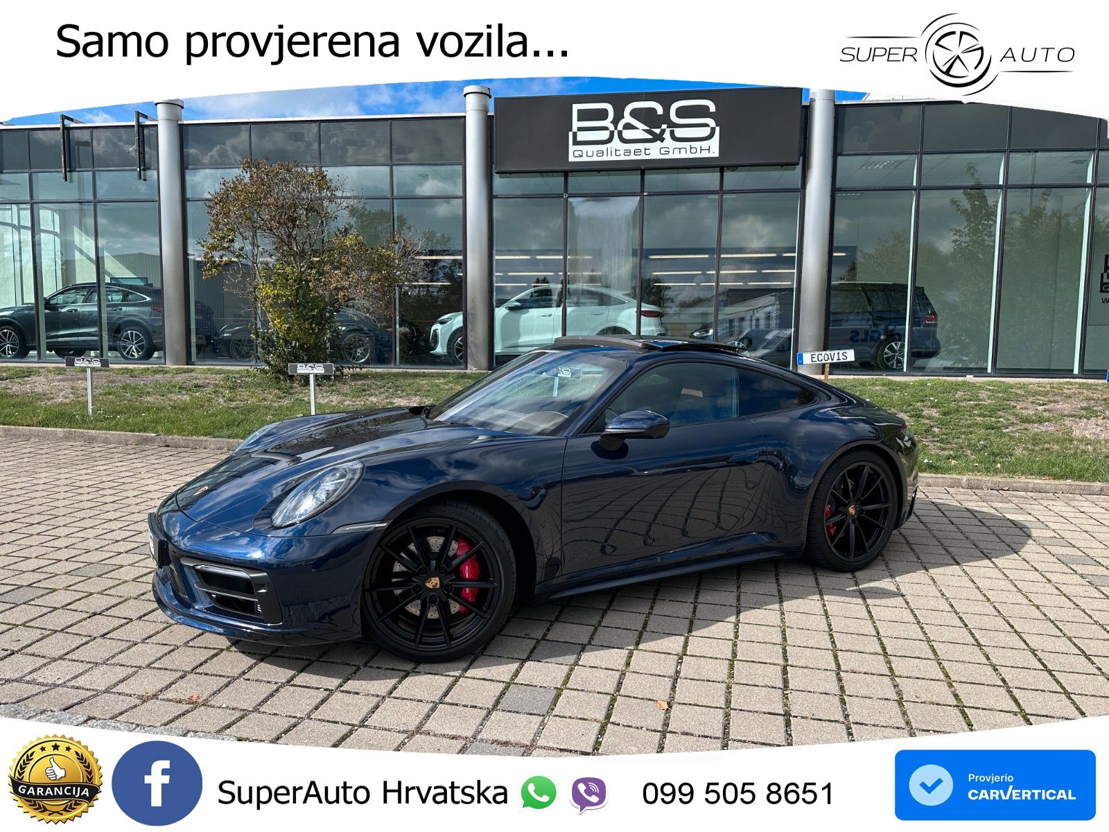 Porsche 911 Carrera 4S 3.0 (450 KS) PDK ZRAČNI+ACC+GR SJED+KAM