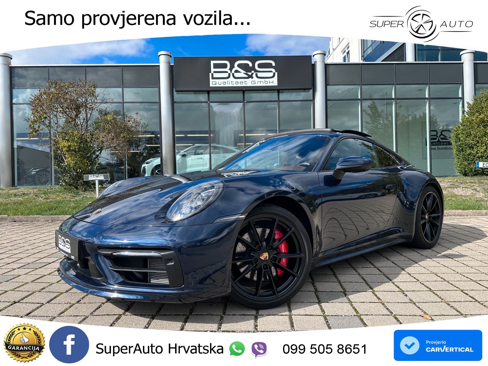 Porsche 911 Carrera 4S 3.0 (450 KS) PDK ZRAČNI+ACC+GR SJED+KAM