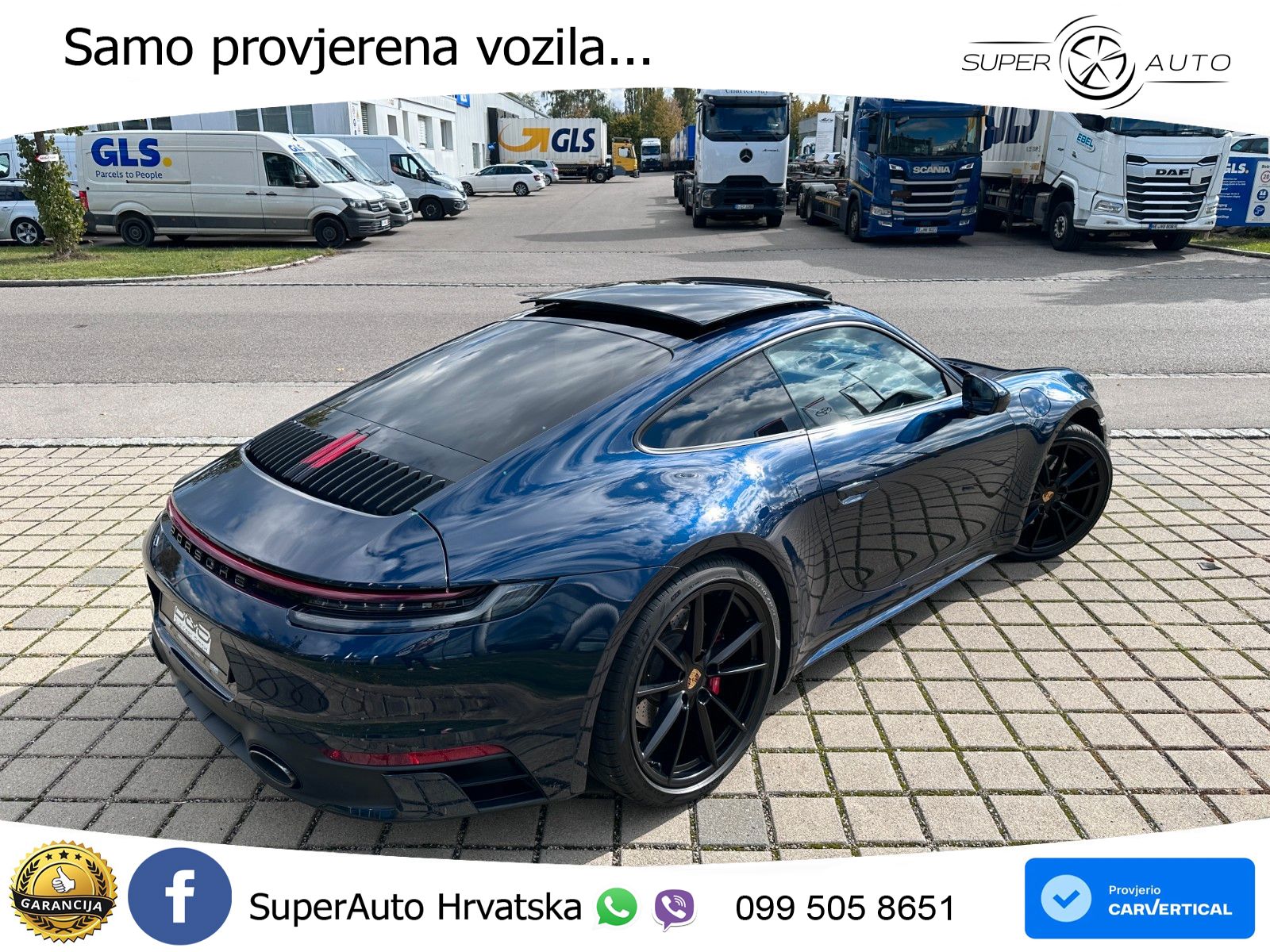Porsche 911 Carrera 4S 3.0 (450 KS) PDK ZRAČNI+ACC+GR SJED+KAM