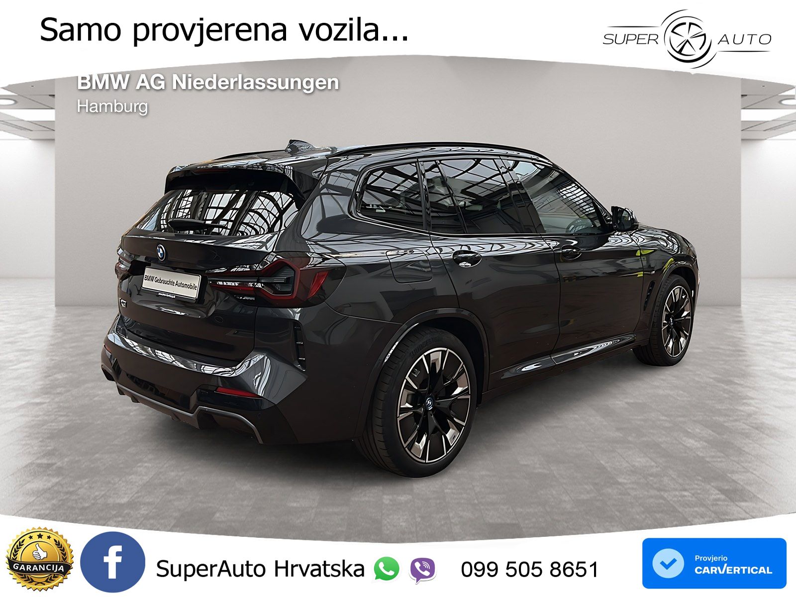 BMW iX3 80 kWh (286 KS) M Sport