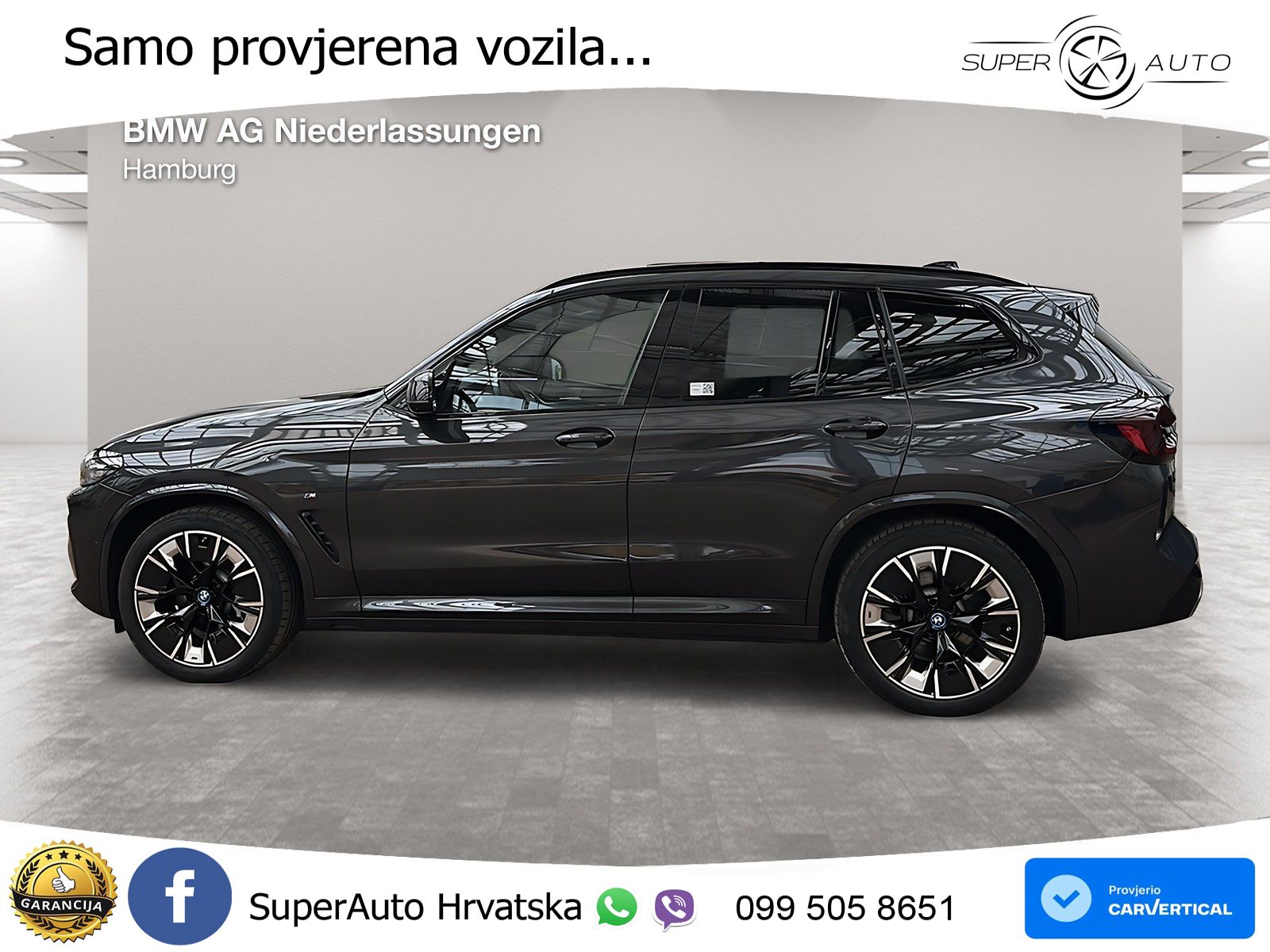 BMW iX3 80 kWh (286 KS) M Sport