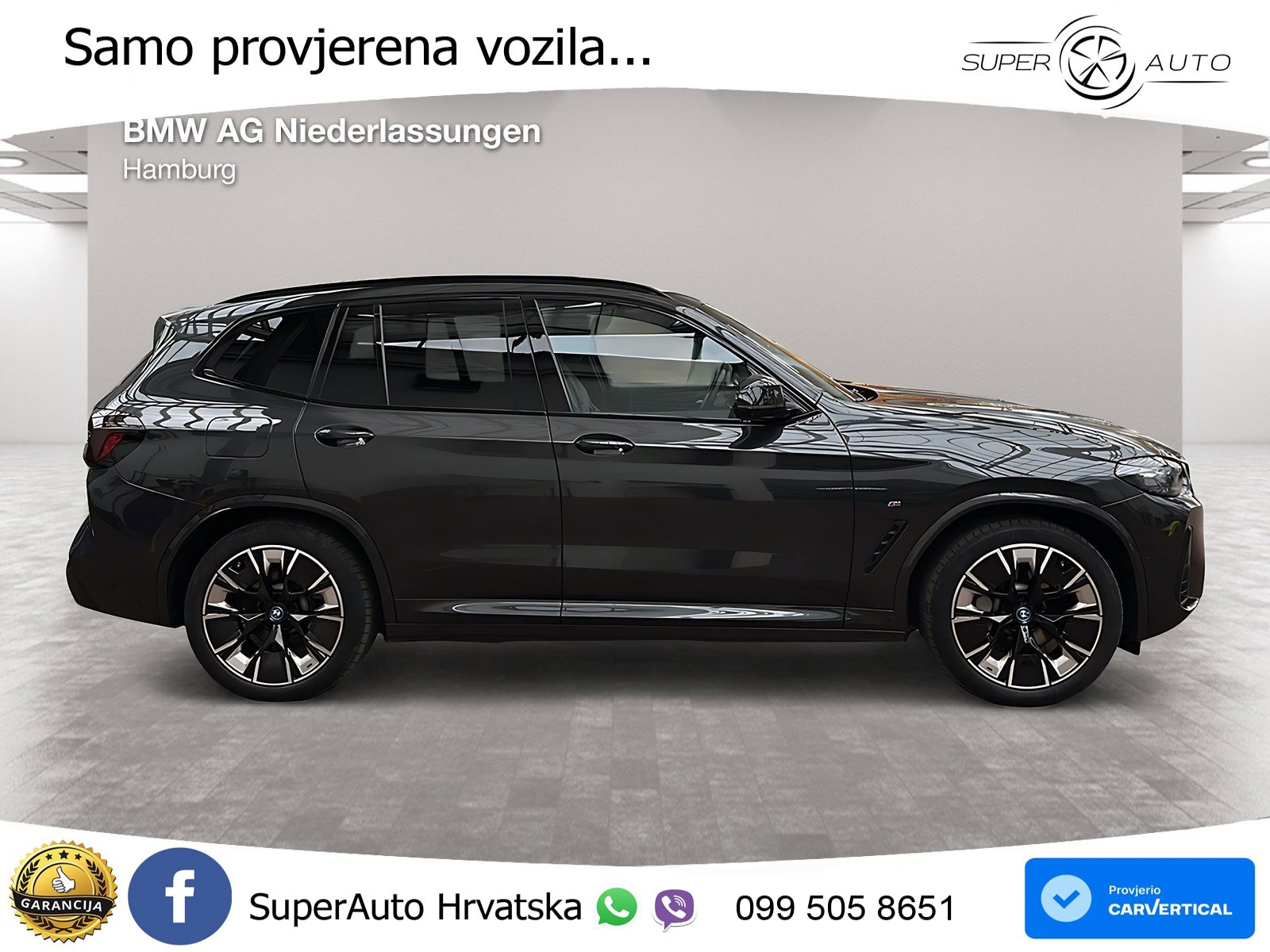 BMW iX3 80 kWh (286 KS) M Sport