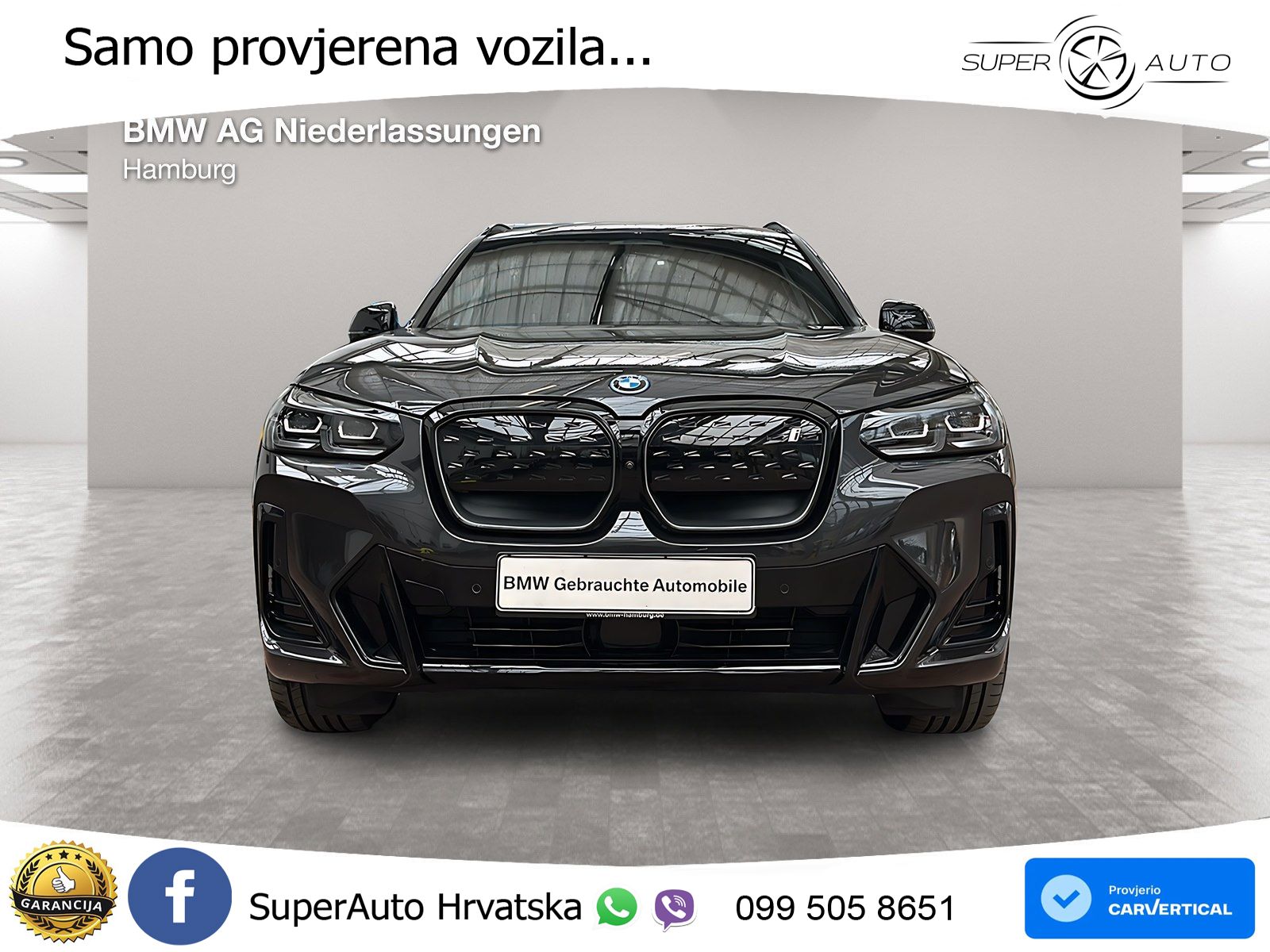 BMW iX3 80 kWh (286 KS) M Sport