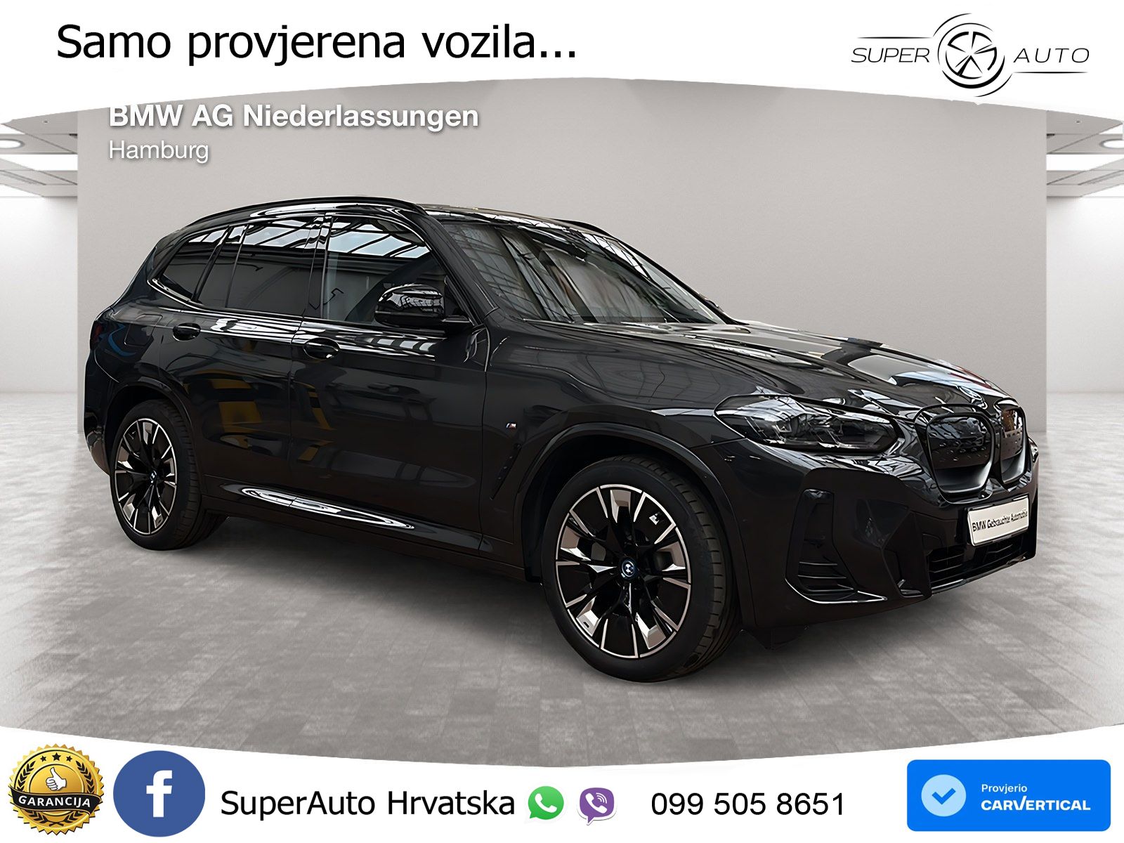 BMW iX3 80 kWh (286 KS) M Sport