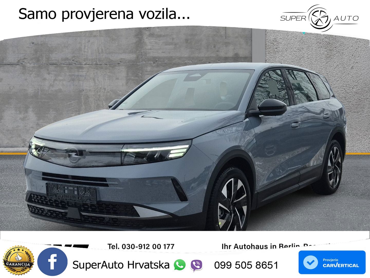 Opel Grandland 1.2 Turbo (145 KS) Hybrid eDCT Edition LED+GR SJED+ACC