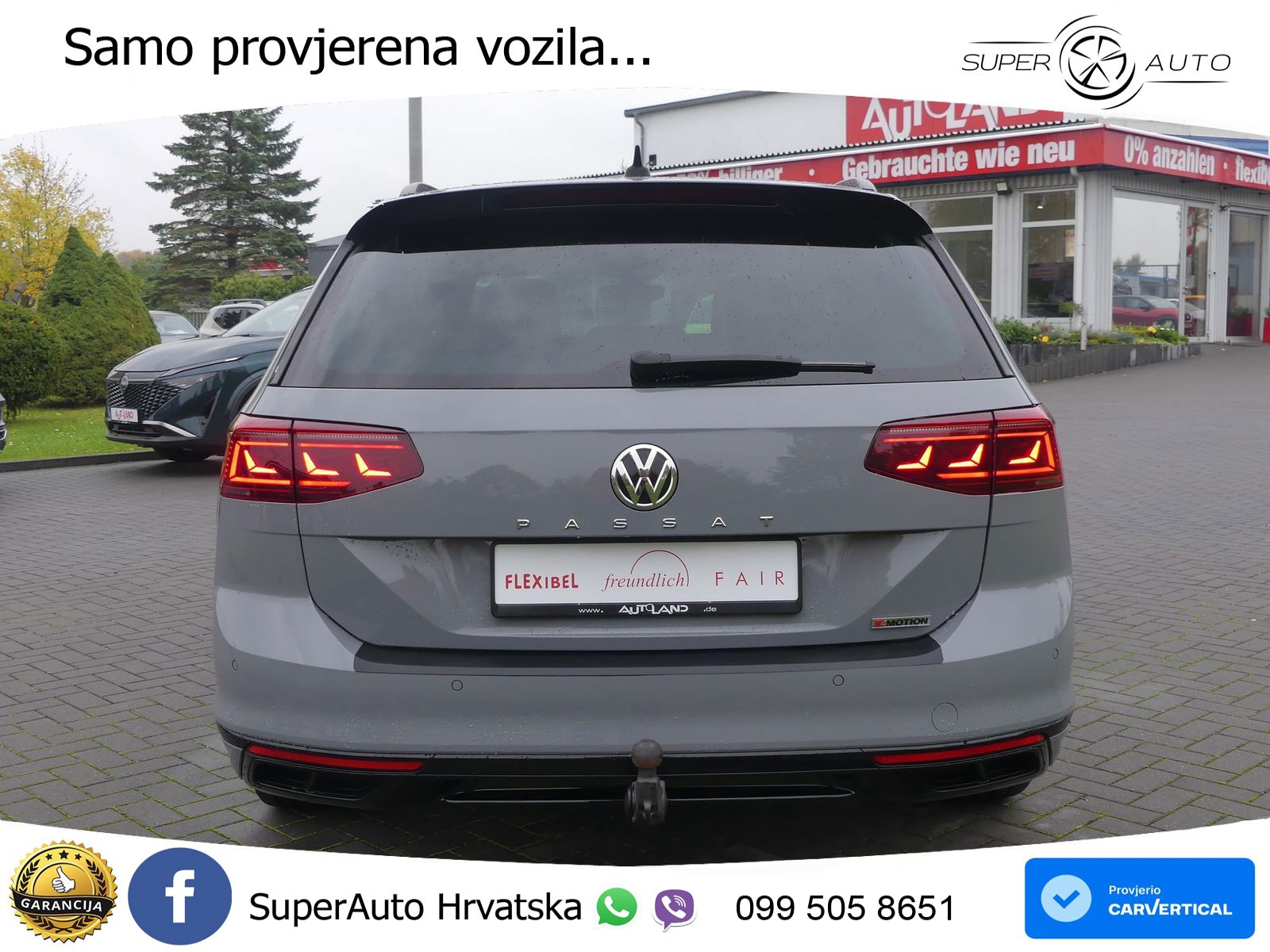 Volkswagen Passat Variant 2.0 TSI (272 KS) 4MOTION DSG R-Line LED+GR SJED+ACC