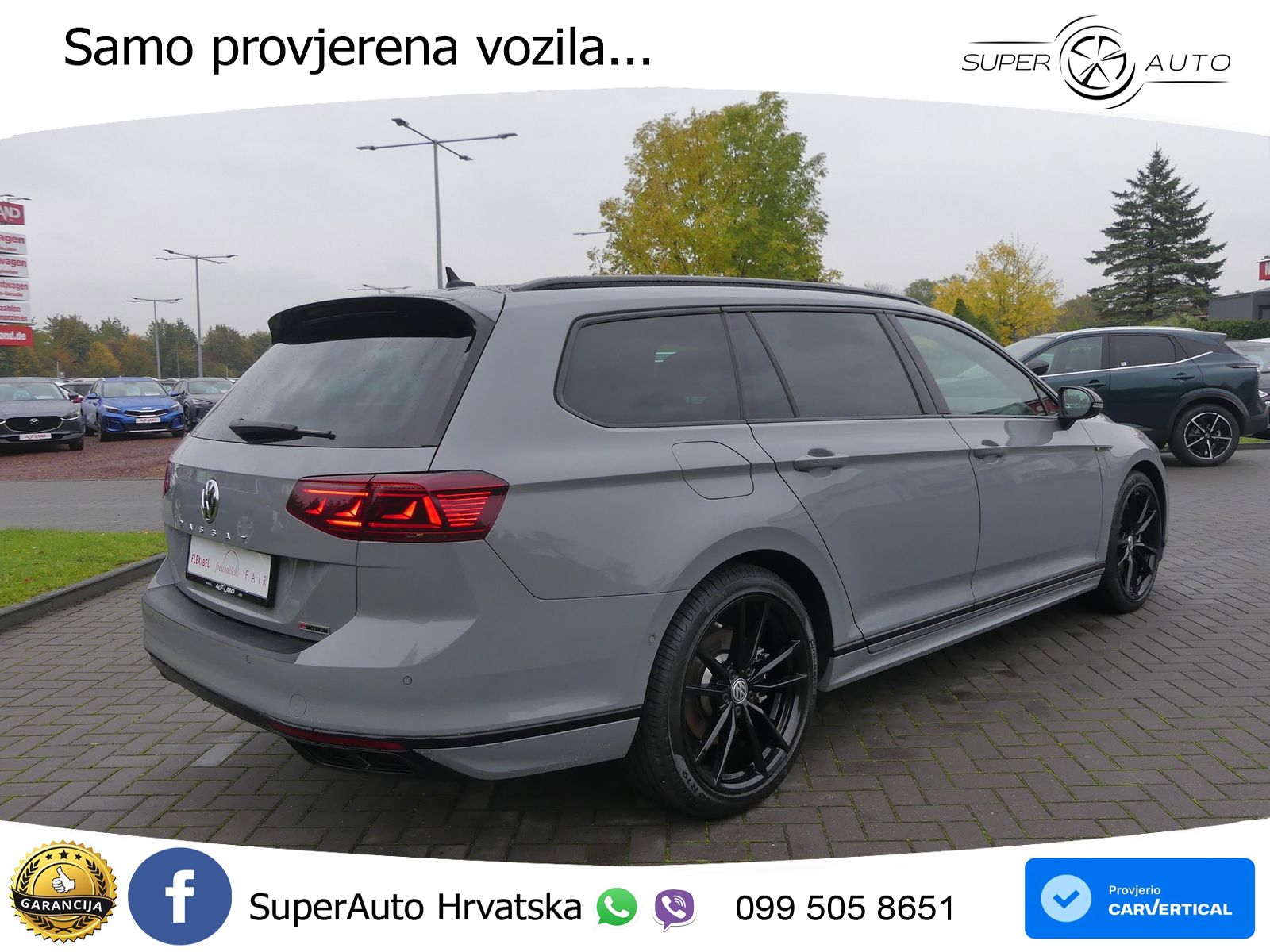 Volkswagen Passat Variant 2.0 TSI (272 KS) 4MOTION DSG R-Line LED+GR SJED+ACC