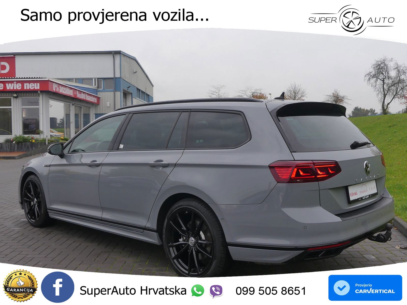 Volkswagen Passat Variant 2.0 TSI (272 KS) 4MOTION DSG R-Line LED+GR SJED+ACC