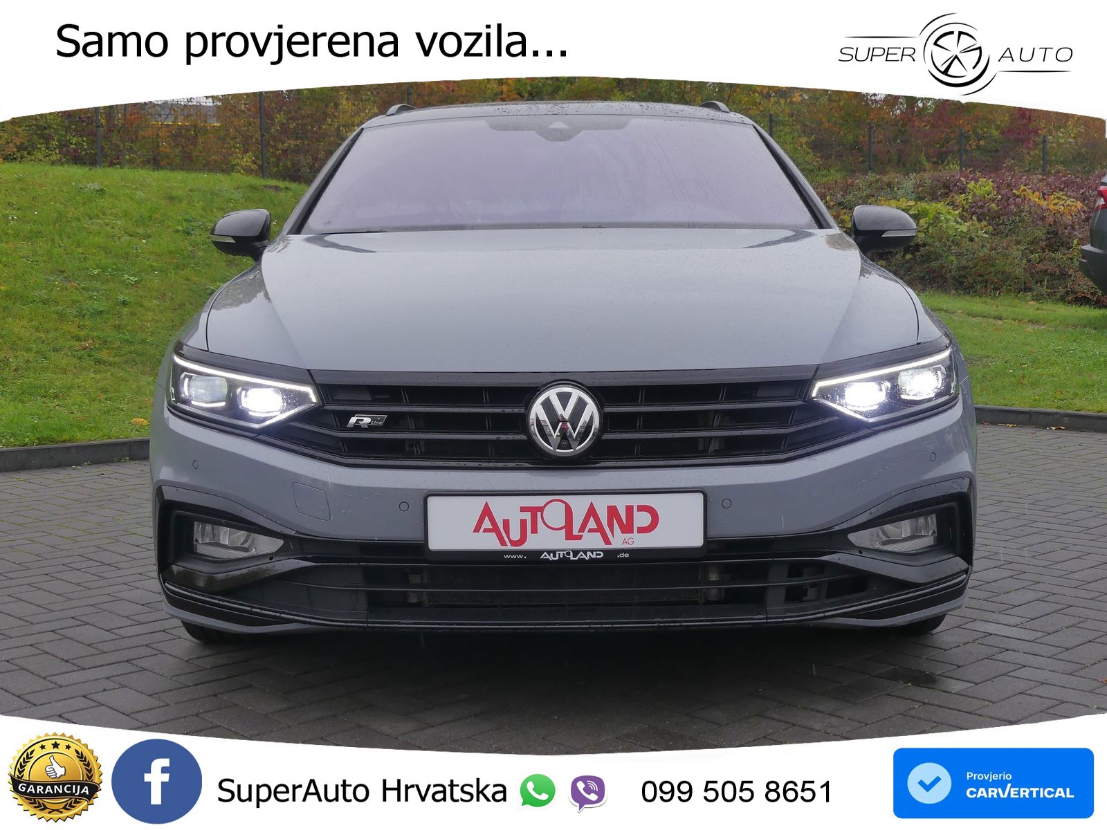 Volkswagen Passat Variant 2.0 TSI (272 KS) 4MOTION DSG R-Line LED+GR SJED+ACC