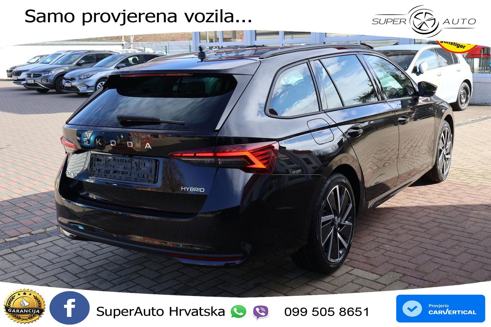 Škoda Octavia Combi 1.5 TSI (150 KS) DSG LED+GR SJED+ACC
