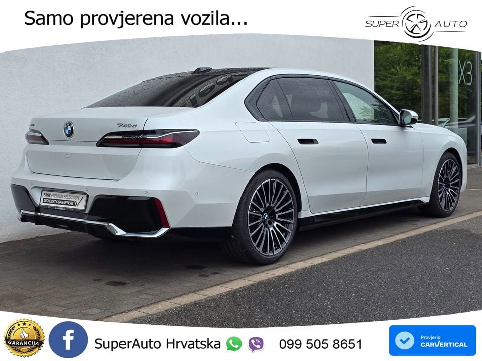 BMW 740d (299 KS) xDrive Steptronic LED+GR SJED+ACC