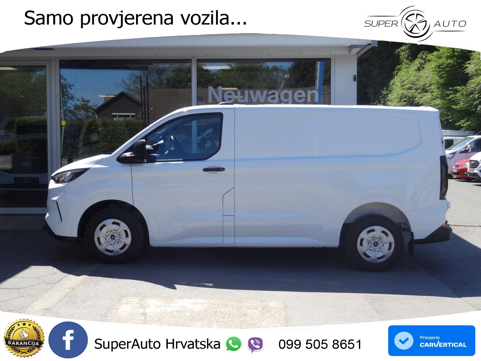 Ford Transit Custom Trend 320 L1H1 AUT SHZ behWSS AHK 170 KS