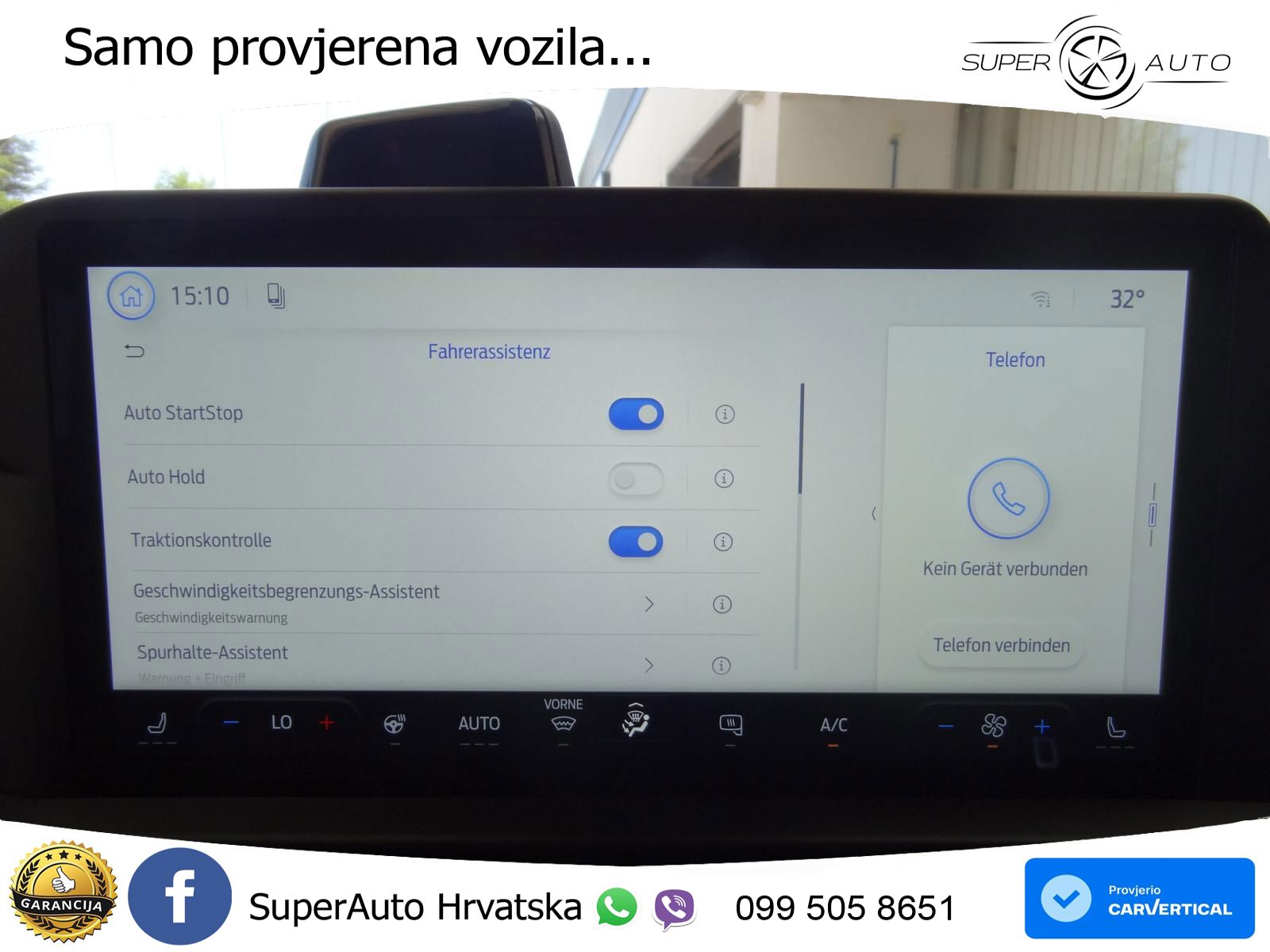 Ford Transit Custom Trend 320 L1H1 AUT SHZ behWSS AHK 170 KS