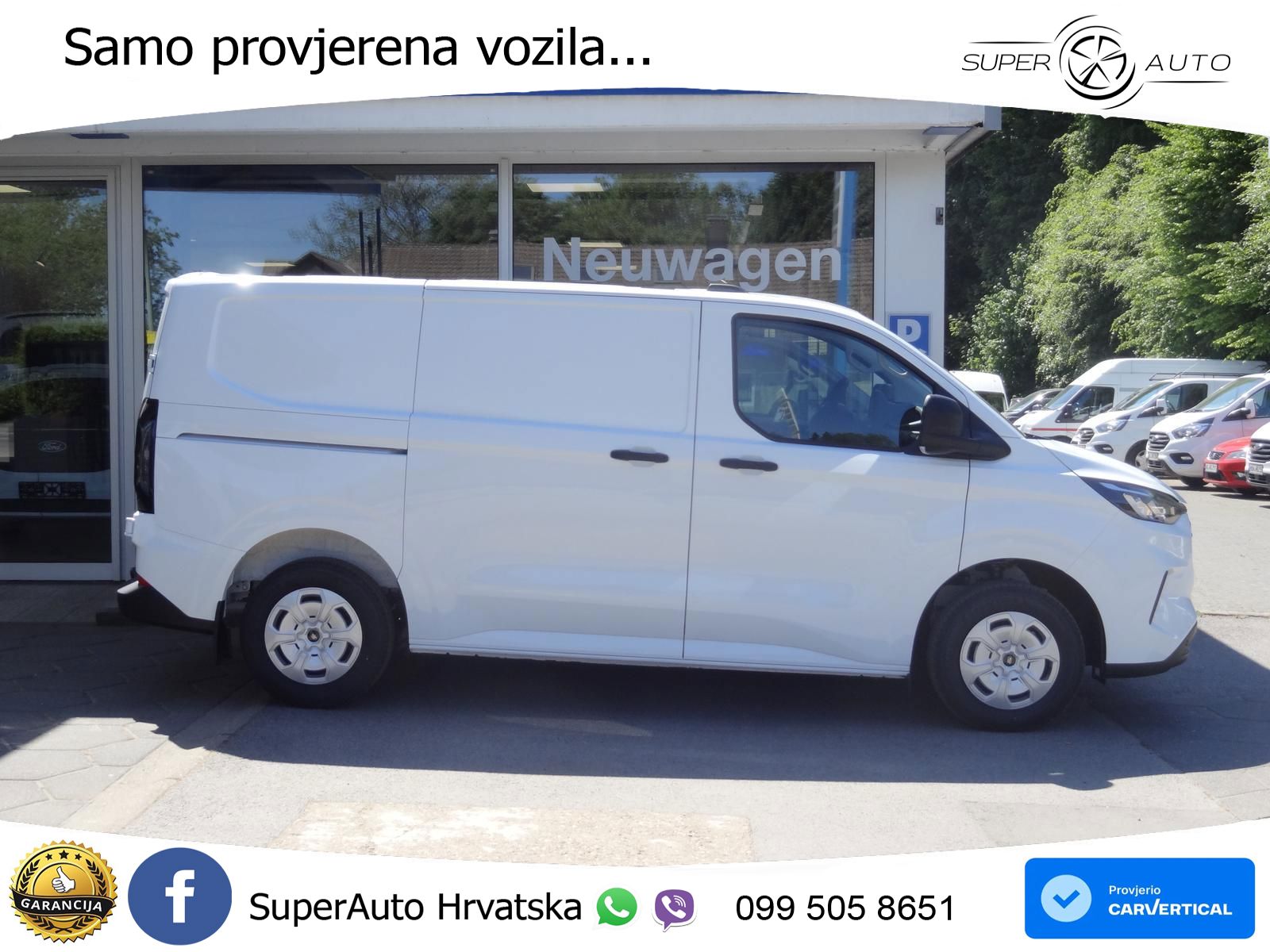 Ford Transit Custom Trend 320 L1H1 AUT SHZ behWSS AHK 170 KS