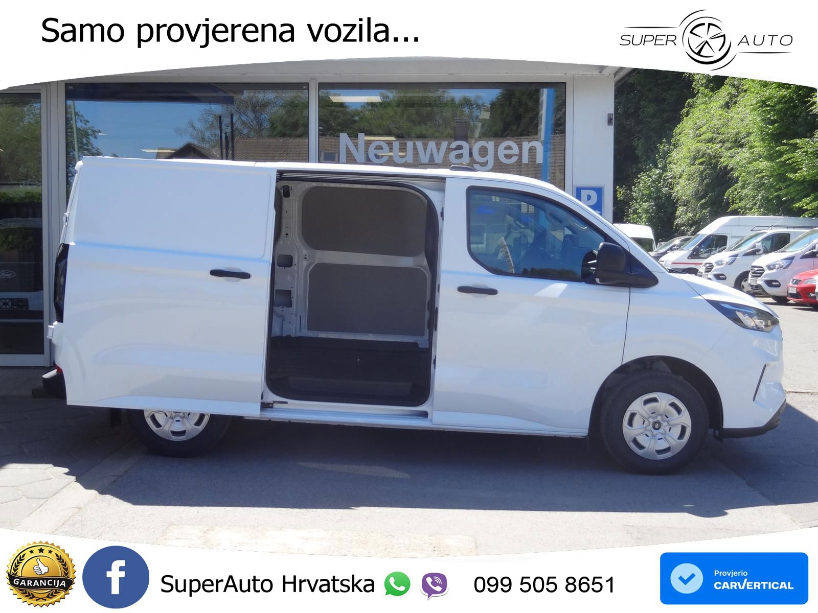 Ford Transit Custom Trend 320 L1H1 AUT SHZ behWSS AHK 170 KS
