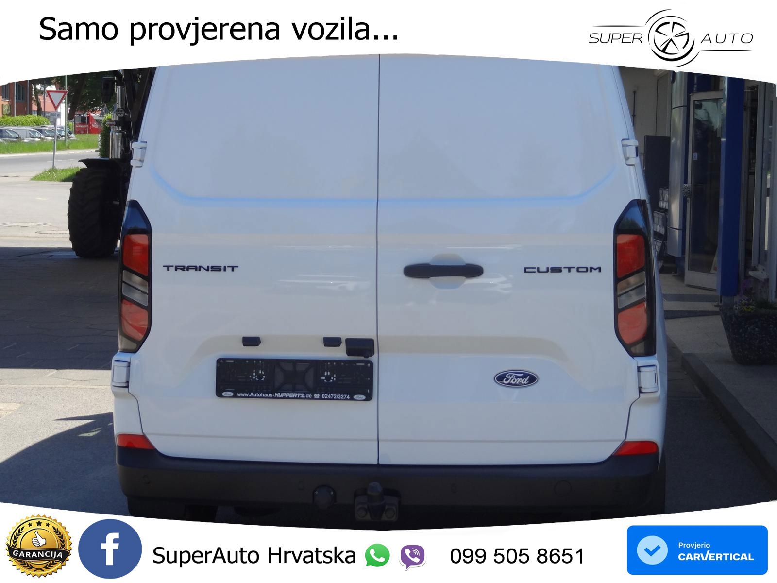 Ford Transit Custom Trend 320 L1H1 AUT SHZ behWSS AHK 170 KS