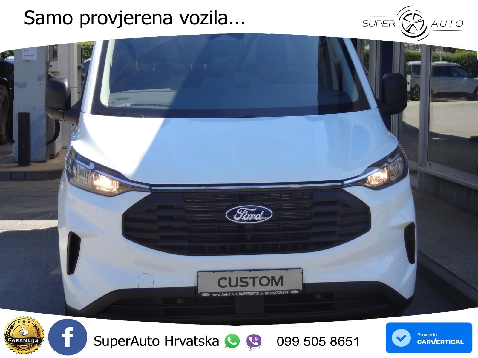 Ford Transit Custom Trend 320 L1H1 AUT SHZ behWSS AHK 170 KS
