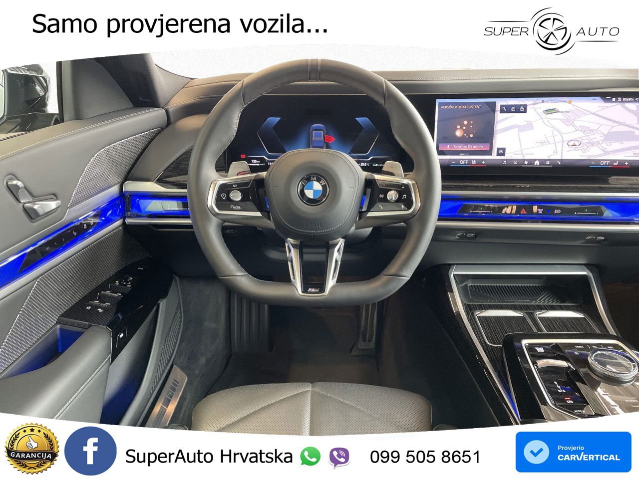 BMW 740d (299 KS) xDrive Steptronic M Sport ACC+HEAD+4xGR SJED+360+PANO