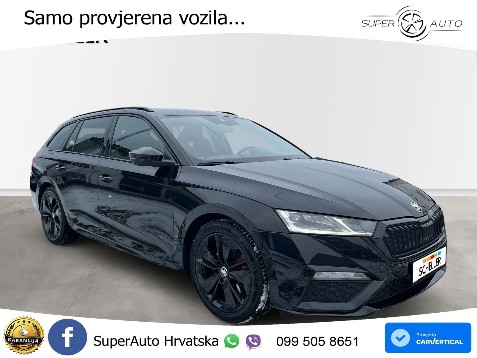 Škoda Octavia Combi RS 2.0 TDI (200 KS) DSG