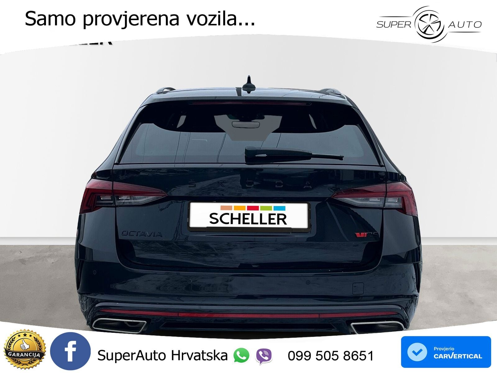 Škoda Octavia Combi RS 2.0 TDI (200 KS) DSG
