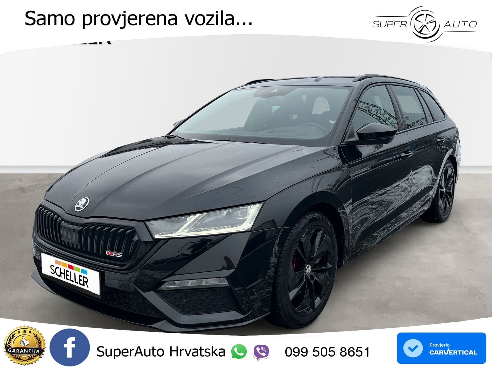 Škoda Octavia Combi RS 2.0 TDI (200 KS) DSG