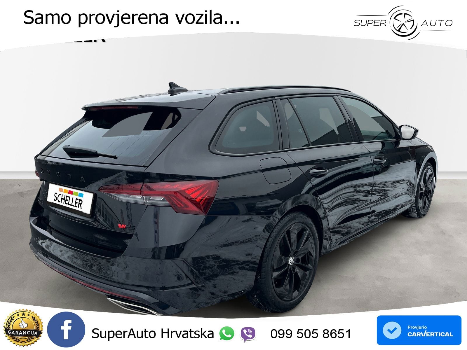 Škoda Octavia Combi RS 2.0 TDI (200 KS) DSG