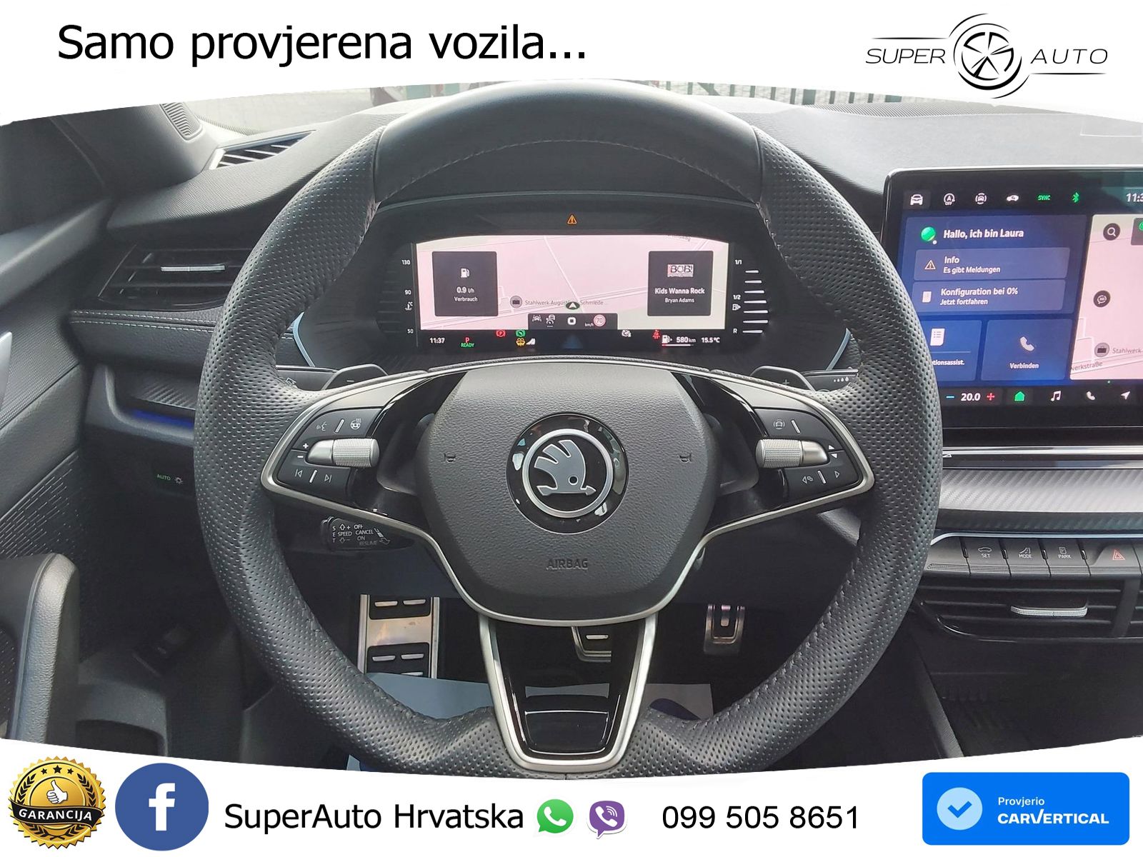 Škoda Octavia Combi 1.5 TSI (150 KS) DSG SportLine LED+GR SJED+ACC