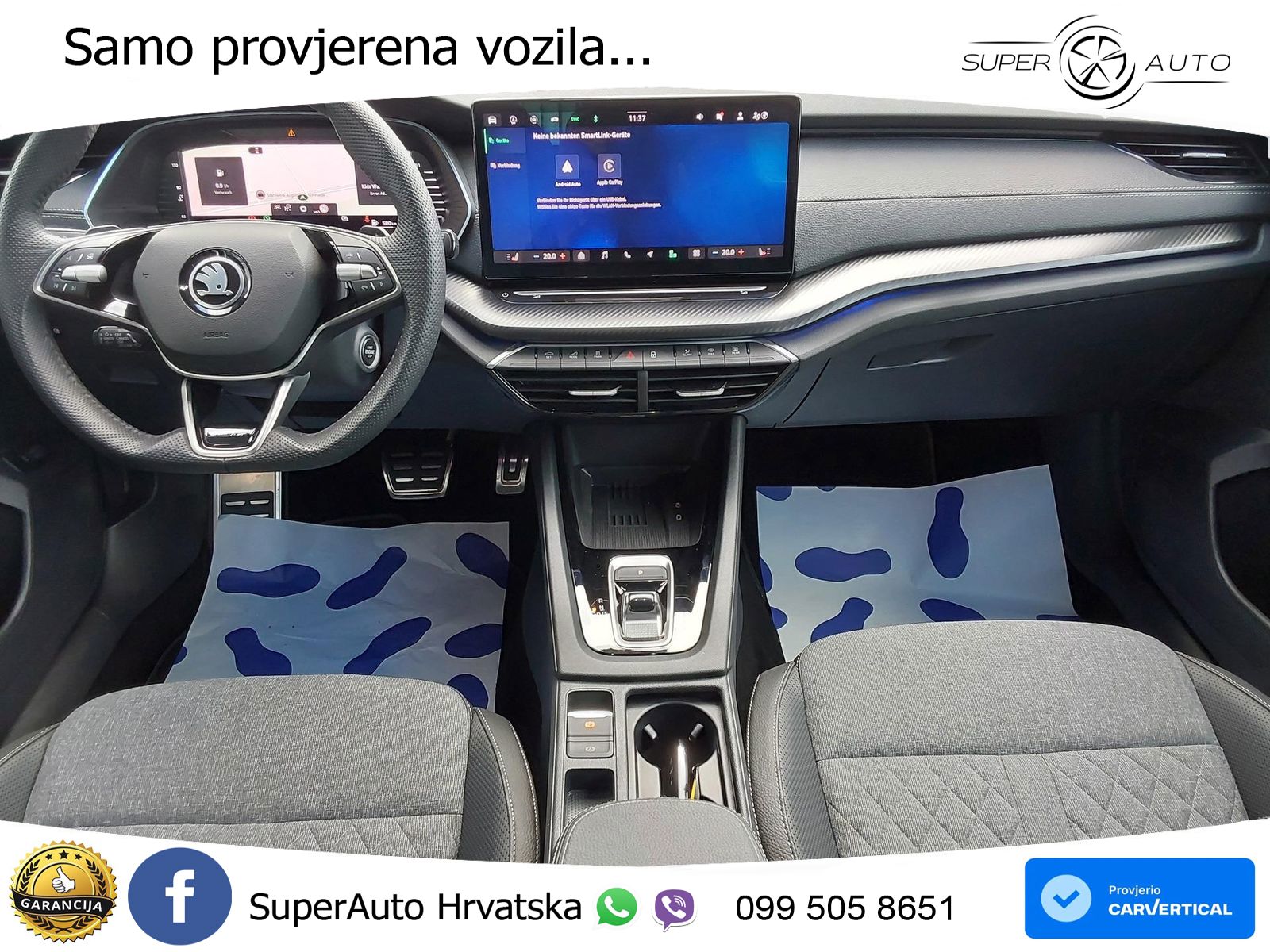 Škoda Octavia Combi 1.5 TSI (150 KS) DSG SportLine LED+GR SJED+ACC