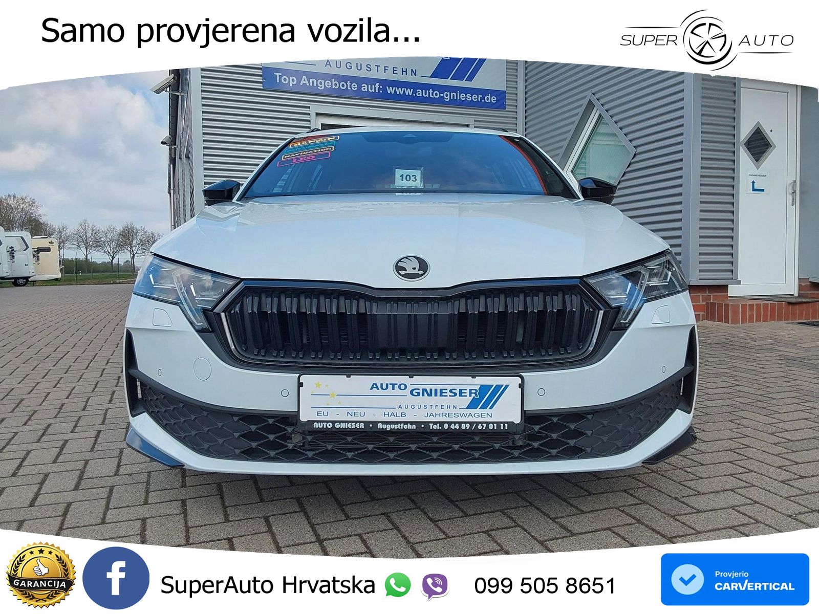 Škoda Octavia Combi 1.5 TSI (150 KS) DSG SportLine LED+GR SJED+ACC