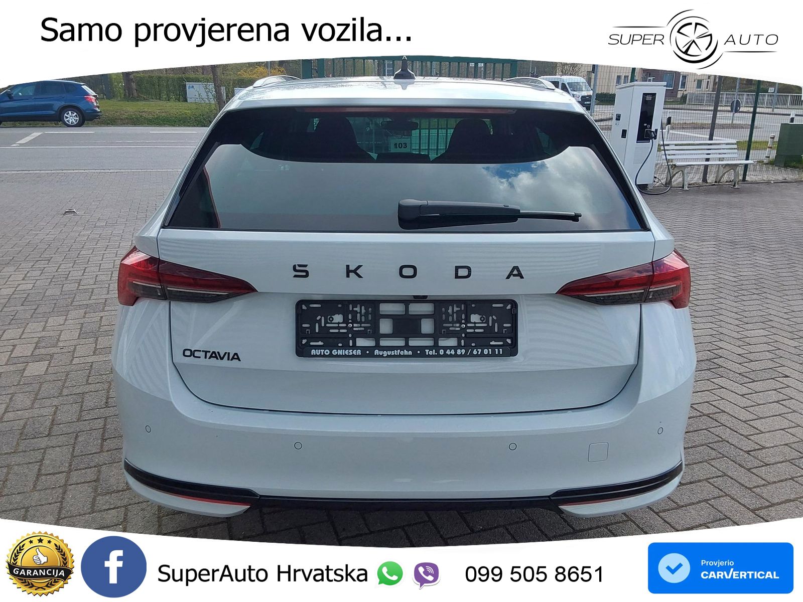 Škoda Octavia Combi 1.5 TSI (150 KS) DSG SportLine LED+GR SJED+ACC