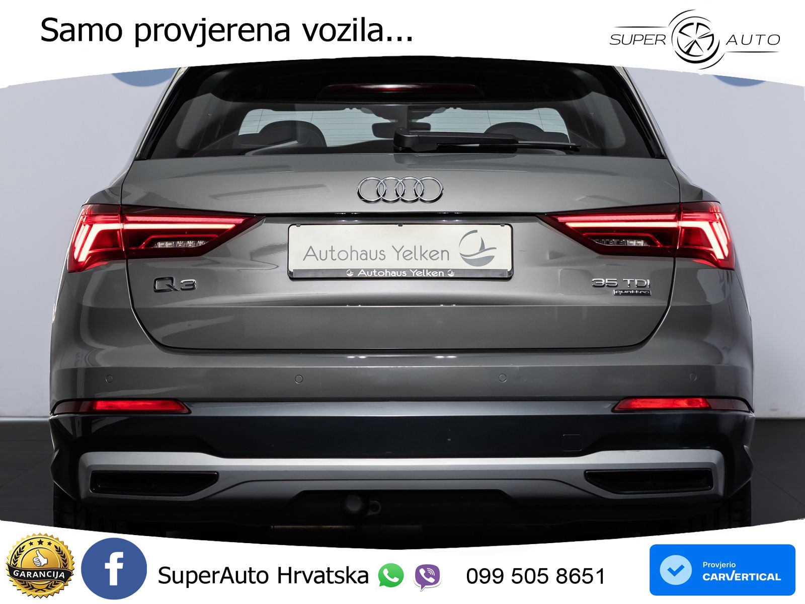 Audi Q3 35 TDI (150 KS) quattro advanced