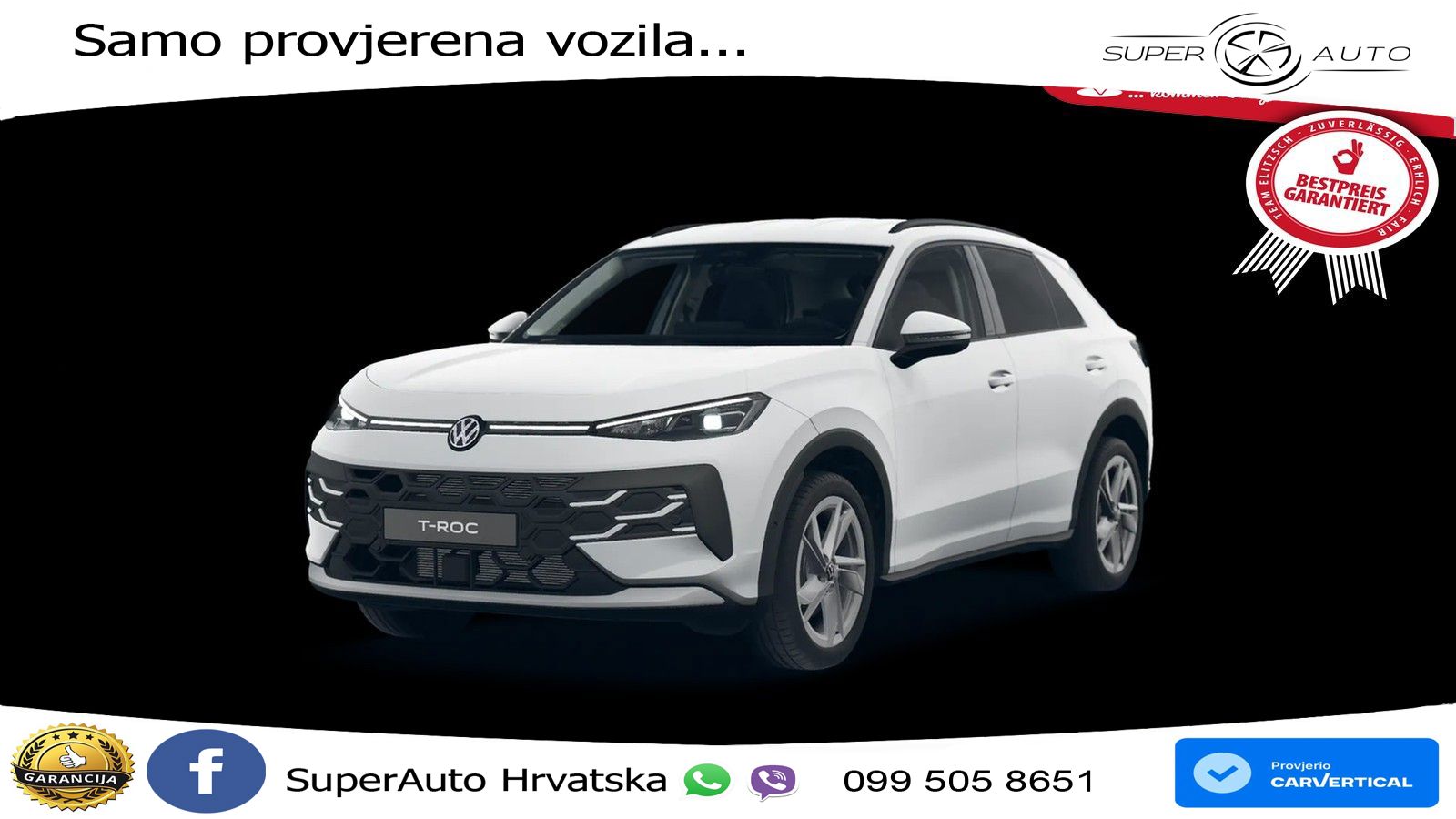 Volkswagen T-Roc 1.5 eTSI (150 KS)  DSG LED+GR SJED+ACC