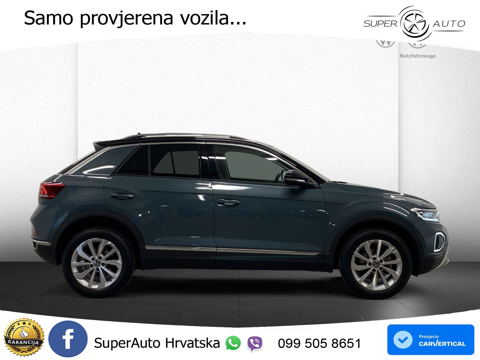 Volkswagen T-Roc 1.5 TSI (150 KS) DSG LED+GR SJED+ACC